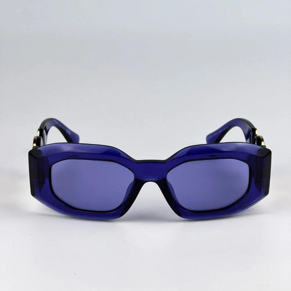 Versace VE4425U MAXI MEDUSA BIGGIE 54191A Sunglasses Purple Transparent Unisex